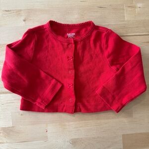 🔆 Bundle items 6 for $30 Just One You by Carter's Red Baby Cardigan